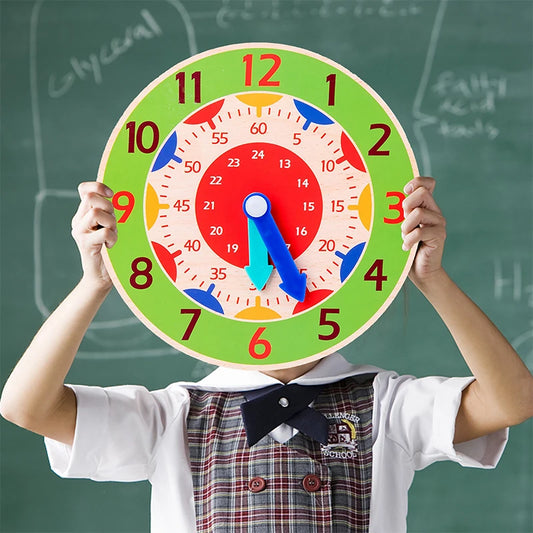 Wooden Clock Toy