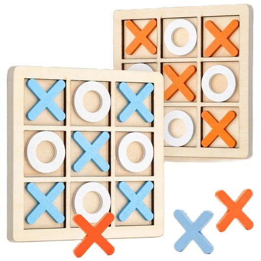 Wooden Tic Tac Toe Game