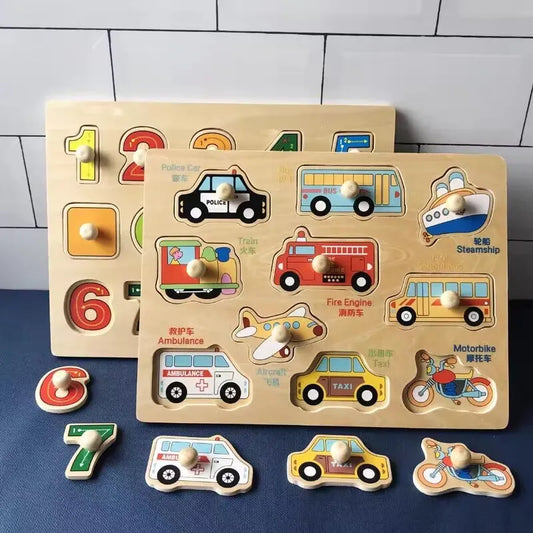 Wooden Peg Puzzles